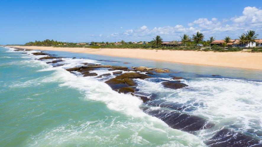 Vila Xando - Hospedagem A Beira Mar Em Caraiva Villa Bagian luar foto